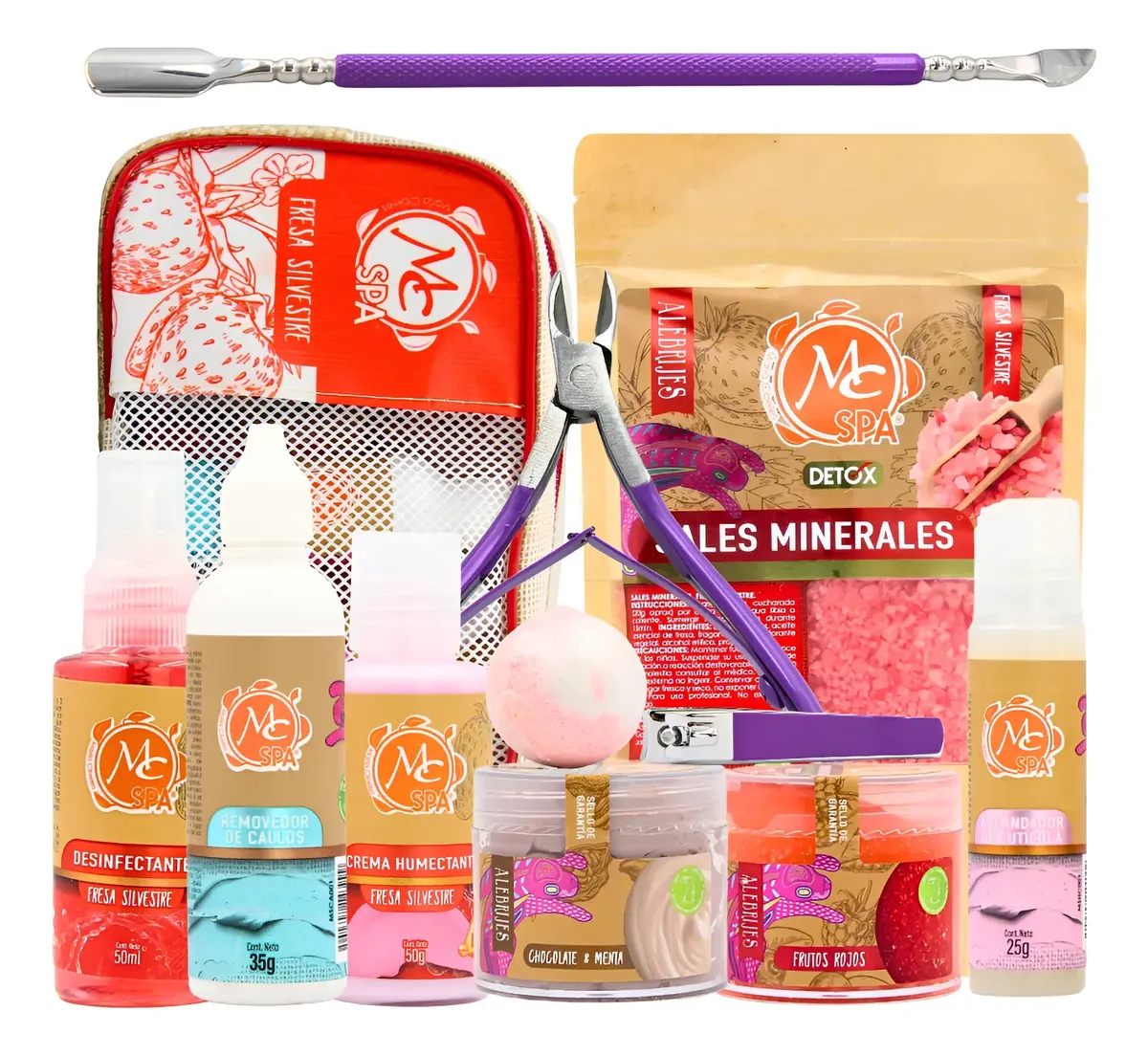 Productos para pedicure 